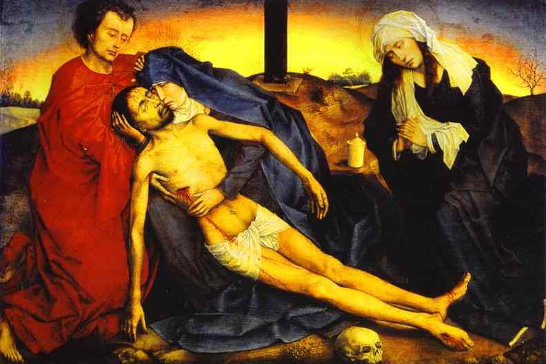 Rogier van der Weyden Lamentation of Christ e